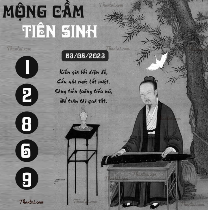 MỘNG CẦM TIÊN SINH 18/04/2023