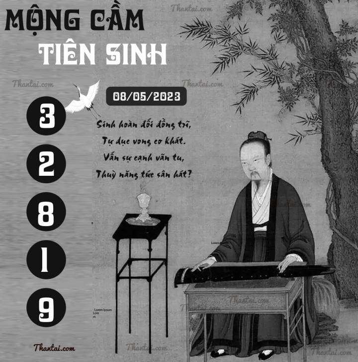 MỘNG CẦM TIÊN SINH 23/04/2023
