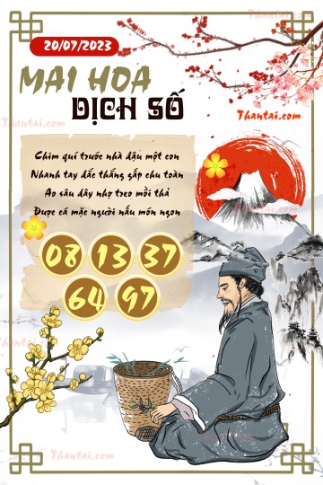 Mai Hoa Dịch Số 20/07/2023