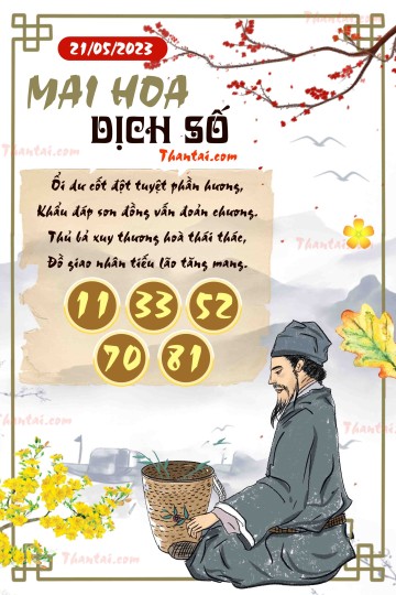 Mai Hoa Dịch Số 21/05/2023