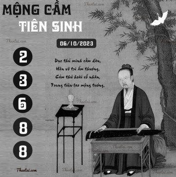 MỘNG CẦM TIÊN SINH 06/10/2023