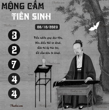 MỘNG CẦM TIÊN SINH 08/10/2023