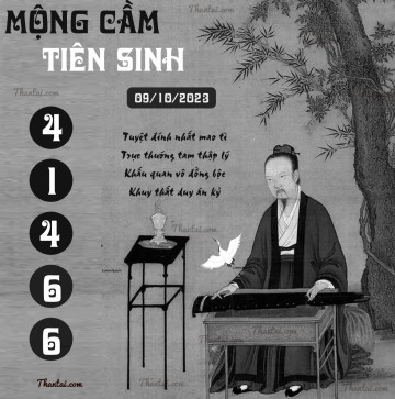 MỘNG CẦM TIÊN SINH 09/10/2023