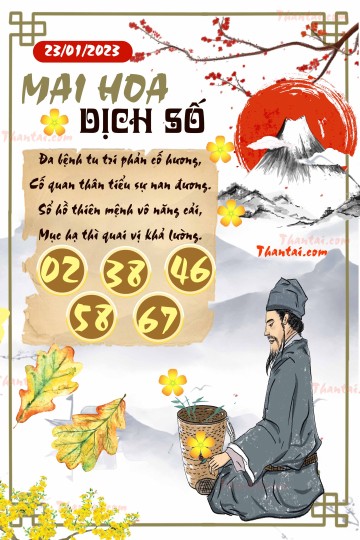 Mai Hoa Dịch Số 23/01/2023