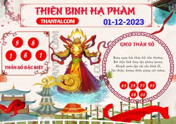 Thiên Binh Hạ Phàm 01/12/2023