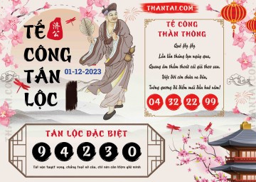 Tế Công Tán Lộc 01/12/2023