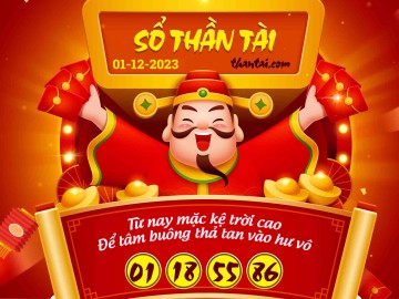 SỔ THẦN TÀI 01/12/2023