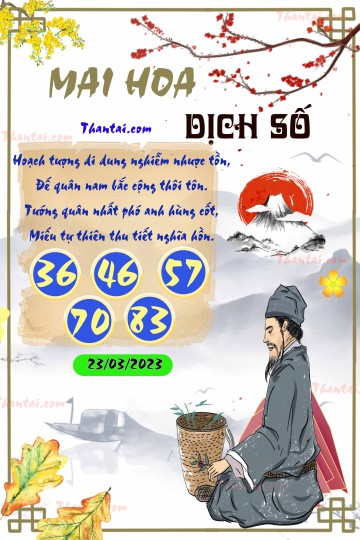 Mai Hoa Dịch Số 23/03/2023