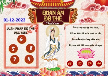 Quan Âm Độ Thế 01/12/2023