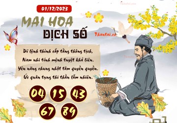 Mai Hoa Dịch Số 01/12/2023