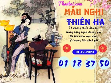 Mẫu Nghi Thiên Hạ 01/12/2023