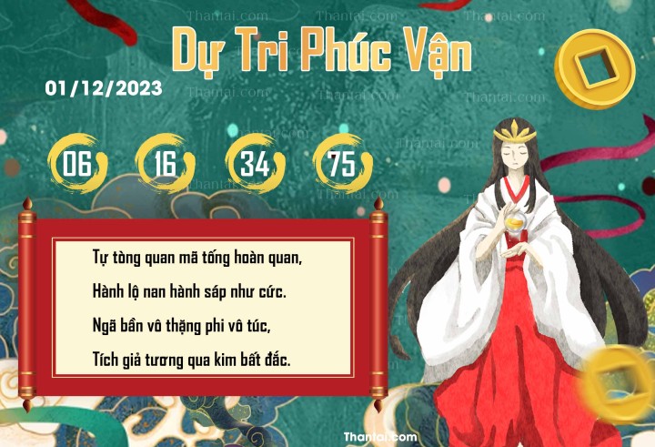 DỰ TRI PHÚC VẬN 16/11/2023