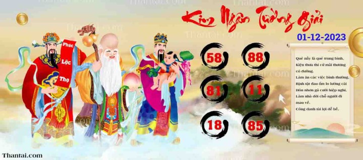 Kim Ngân Tường Giải 16/11/2023