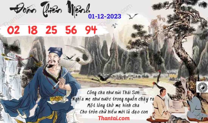Đoán Thiên Mệnh 16/11/2023