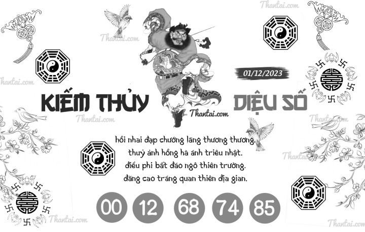 KIẾM THỦY DIỆU SỐ 16/11/2023