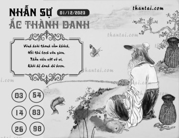 NHẪN SỰ ẮC THÀNH DANH 01/12/2023