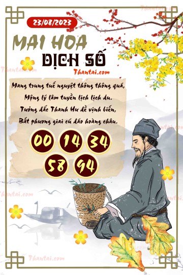 Mai Hoa Dịch Số 23/08/2023