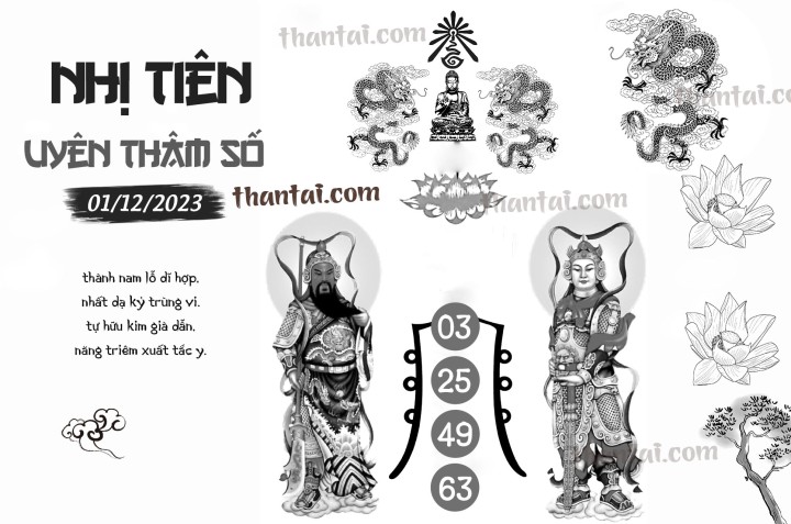 NHỊ TIÊN UYÊN THÂM SỐ 16/11/2023