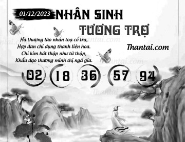 NHÂN SINH TƯƠNG TRỢ 01/12/2023