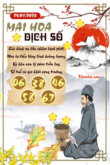 Mai Hoa Dịch Số 24/01/2023