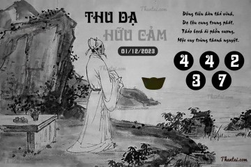 THU DẠ HỮU CẢM 01/12/2023