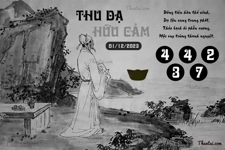 THU DẠ HỮU CẢM 16/11/2023