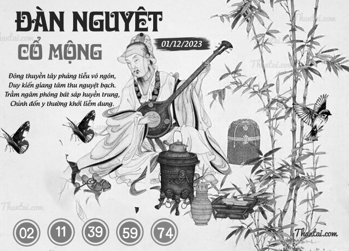 ĐÀN NGUYỆT CỔ MỘNG 16/11/2023