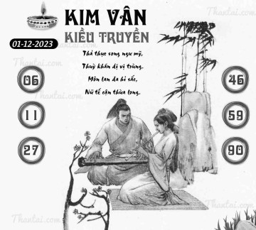 KIM VÂN KIỀU TRUYỀN 01/12/2023