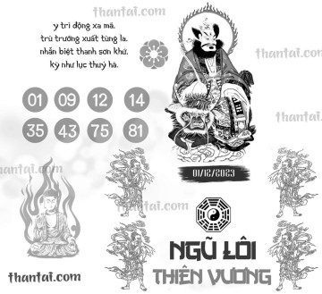 NGŨ LÔI THIÊN VƯƠNG 01/12/2023