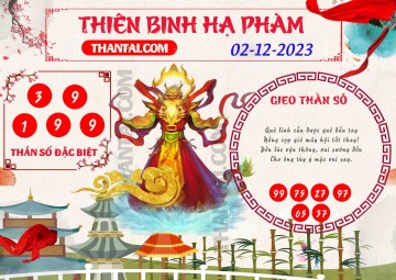 Thiên Binh Hạ Phàm 02/12/2023