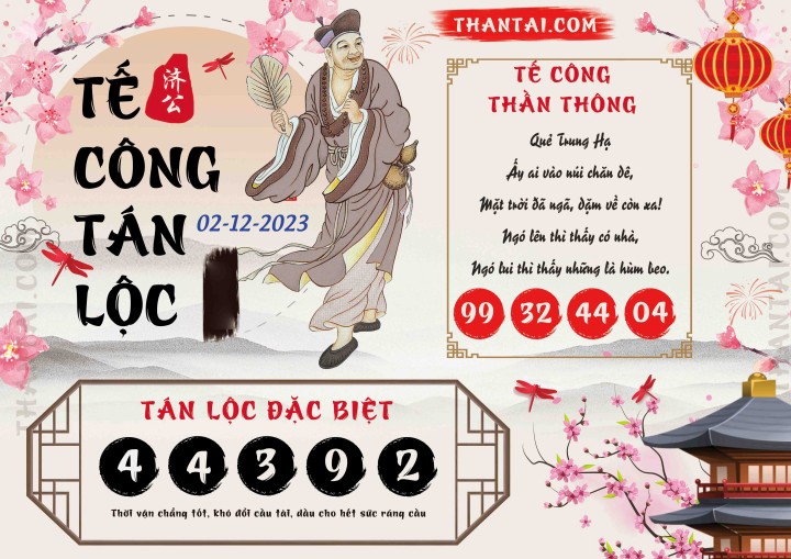 Tế Công Tán Lộc 17/11/2023