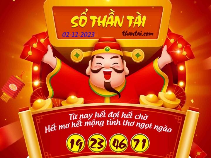 SỔ THẦN TÀI 17/11/2023