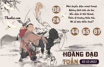 HOÀNG ĐẠO TUẦN 02/12/2023