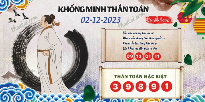 Khổng Minh Thần Toán 17/11/2023