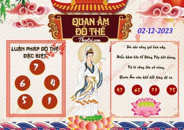 Quan Âm Độ Thế 02/12/2023