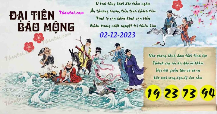Đại Tiên Báo Mộng 17/11/2023