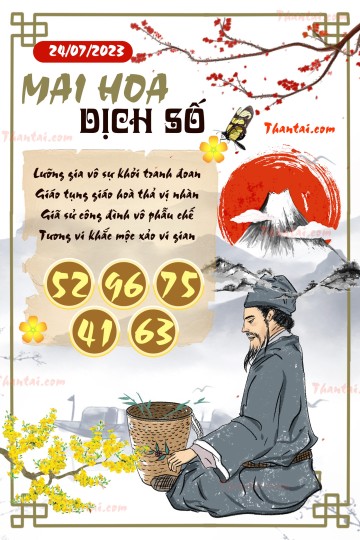 Mai Hoa Dịch Số 24/07/2023