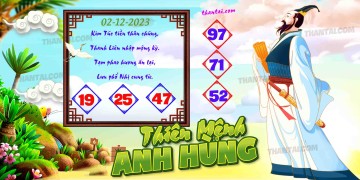 THIÊN MỆNH ANH HÙNG 02/12/2023