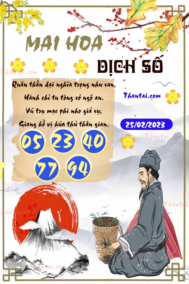 Mai Hoa Dịch Số 10/02/2023