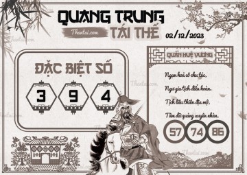 QUANG TRUNG TÁI THẾ 02/12/2023