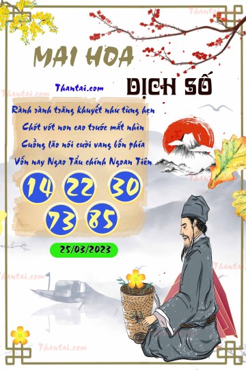 Mai Hoa Dịch Số 25/03/2023