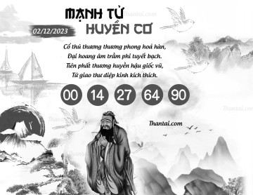 MẠNH TỬ HUYỀN CƠ 02/12/2023