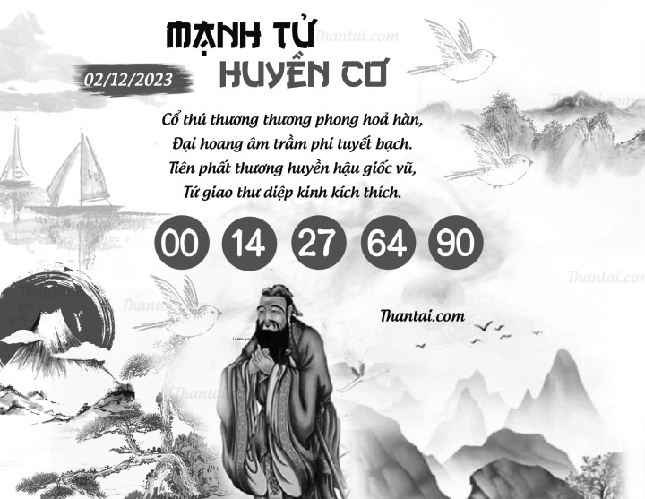 MẠNH TỬ HUYỀN CƠ 17/11/2023
