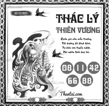 THÁC LÝ THIÊN VƯƠNG 02/12/2023