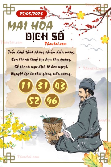 Mai Hoa Dịch Số 25/05/2023