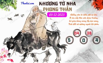 Khương Tử Nha Phong Thần 03/12/2023