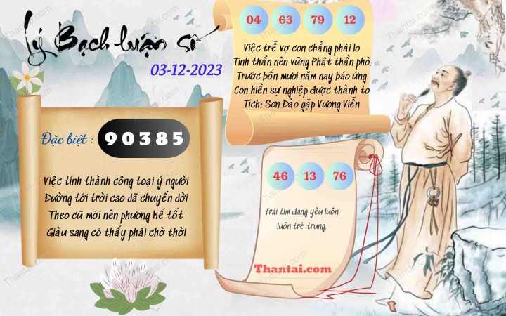 Lý Bạch Luận Số 18/11/2023