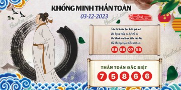 Khổng Minh Thần Toán 03/12/2023