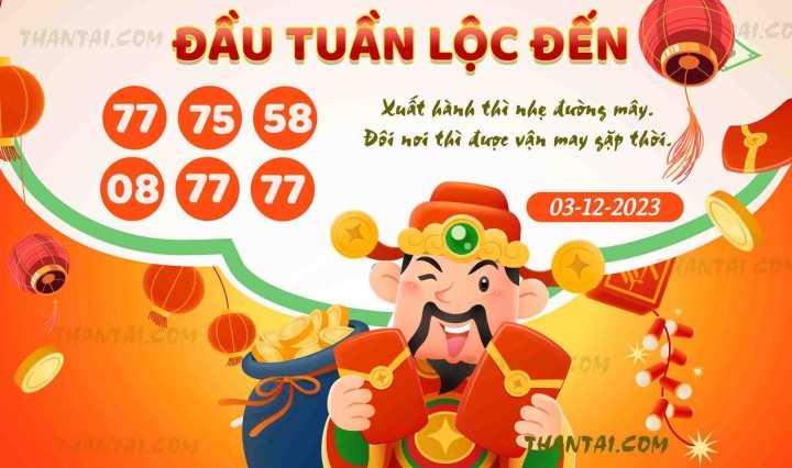 ĐẦU TUẦN LỘC ĐẾN 18/11/2023