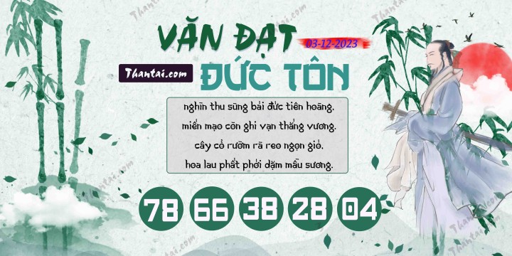Văn Đạt Đức Tôn 18/11/2023